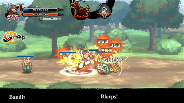 Hình ảnh trong game River City Saga Three Kingdoms Next-TENOKE Hình ảnh trong game River City Saga Three Kingdoms Next-TENOKE