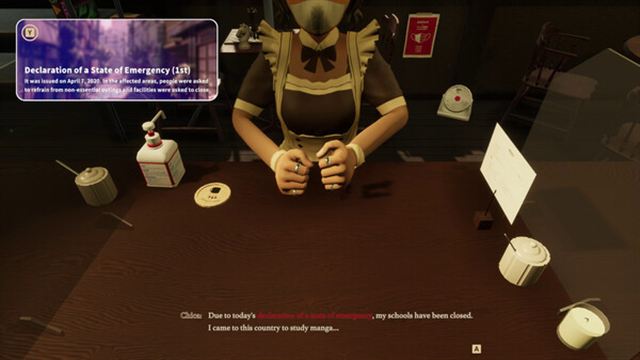 Hình ảnh trong game Tokyo Coffee Grinding in the Pandemic-TENOKE Hình ảnh trong game Tokyo Coffee Grinding in the Pandemic-TENOKE