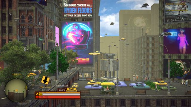 Hình ảnh trong game UFO Taxi-TENOKE Hình ảnh trong game UFO Taxi-TENOKE