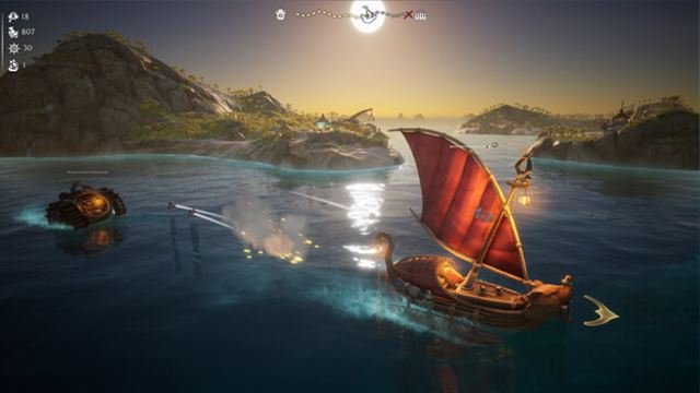 Hình ảnh trong game Fluffy Sailors-TENOKE Hình ảnh trong game Fluffy Sailors-TENOKE