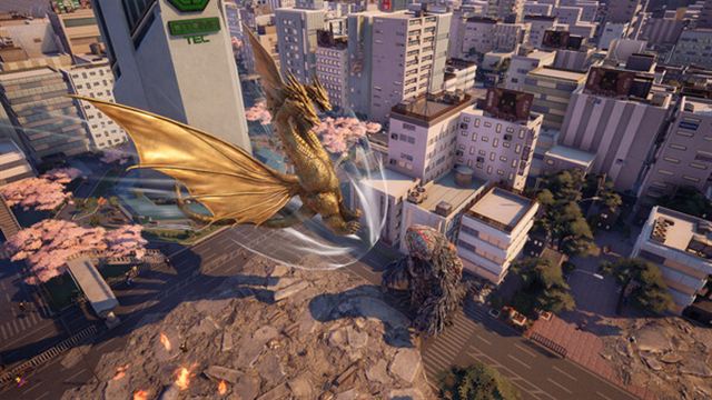 Hình ảnh trong game GigaBash Godzilla Nemesis-RUNE Hình ảnh trong game GigaBash Godzilla Nemesis-RUNE