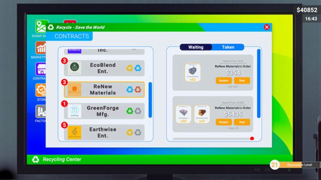 Hình ảnh trong game Recycling Center Simulator-GoldBerg Hình ảnh trong game Recycling Center Simulator-GoldBerg