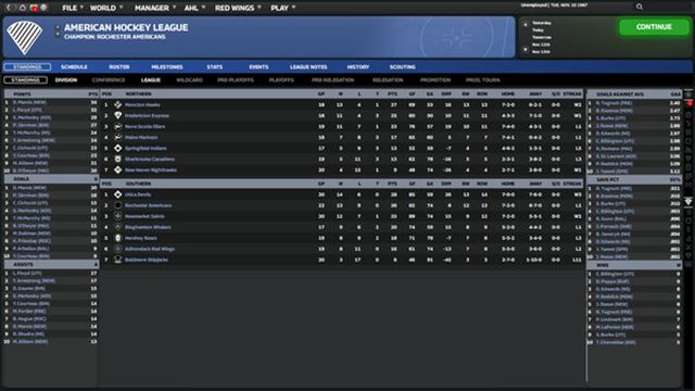 Hình ảnh trong game Franchise Hockey Manager 11-TENOKE Hình ảnh trong game Franchise Hockey Manager 11-TENOKE