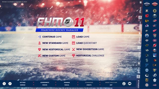 Hình ảnh trong game Franchise Hockey Manager 11-TENOKE Hình ảnh trong game Franchise Hockey Manager 11-TENOKE