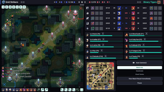 Hình ảnh trong game Teamfight Manager 2 Early Access