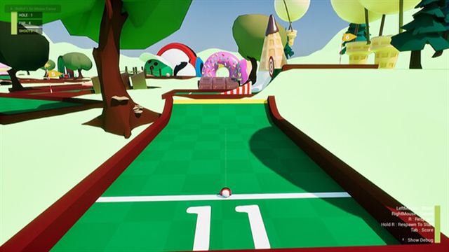 Hình ảnh trong game Candy Golf-TENOKE Hình ảnh trong game Candy Golf-TENOKE
