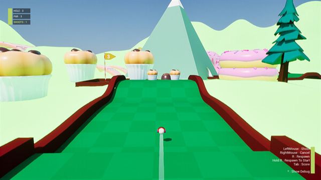Hình ảnh trong game Candy Golf-TENOKE Hình ảnh trong game Candy Golf-TENOKE