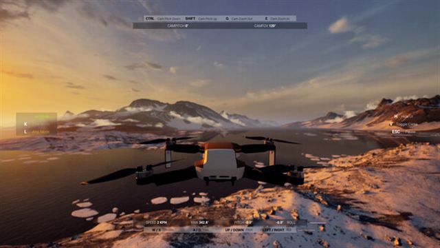 Hình ảnh trong game X Simulator Drone-TENOKE Hình ảnh trong game X Simulator Drone-TENOKE