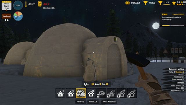 Hình ảnh trong game Arctic Motel Simulator v20250425-P2P Hình ảnh trong game Arctic Motel Simulator v20250425-P2P