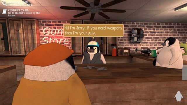 Hình ảnh trong game Detective Penguin-TENOKE Hình ảnh trong game Detective Penguin-TENOKE