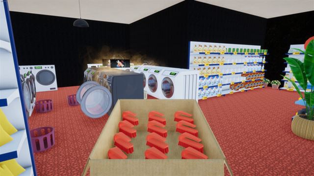Hình ảnh trong game Laundry And Supermarket Simulator-TENOKE Hình ảnh trong game Laundry And Supermarket Simulator-TENOKE