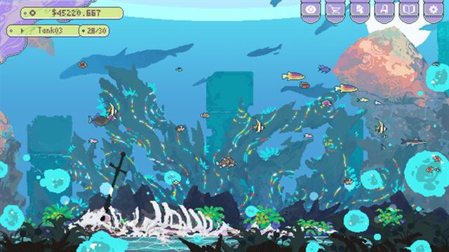 Hình ảnh trong game Fantasy Aquarium-TENOKE Hình ảnh trong game Fantasy Aquarium-TENOKE