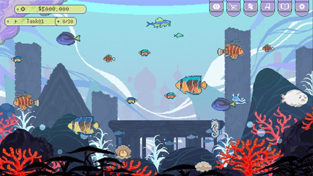 Hình ảnh trong game Fantasy Aquarium-TENOKE Hình ảnh trong game Fantasy Aquarium-TENOKE