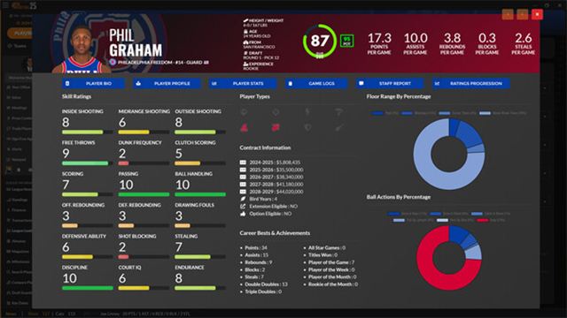 Hình ảnh trong game Draft Day Sports Pro Basketball 2025-TENOKE Hình ảnh trong game Draft Day Sports Pro Basketball 2025-TENOKE