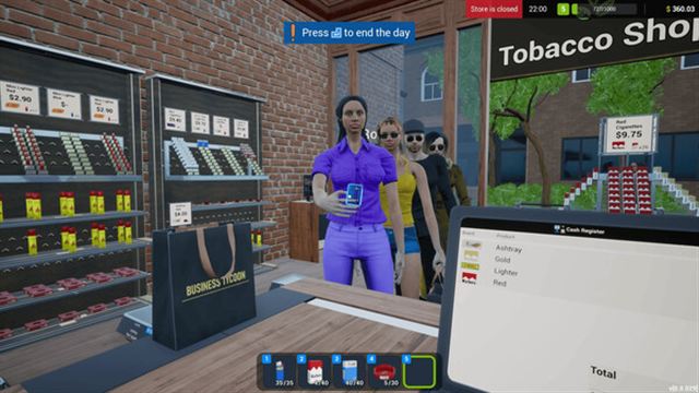 Hình ảnh trong game Tobacco Shop Simulator-TENOKE Hình ảnh trong game Tobacco Shop Simulator-TENOKE