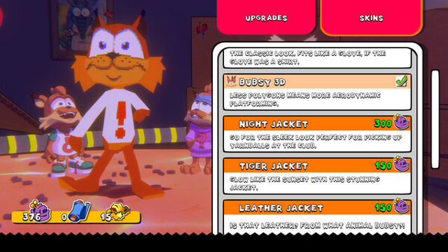 Hình ảnh trong game Bubsy 4D-RUNE