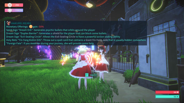 Hình ảnh trong game Touhou Dystopian-TENOKE Hình ảnh trong game Touhou Dystopian-TENOKE