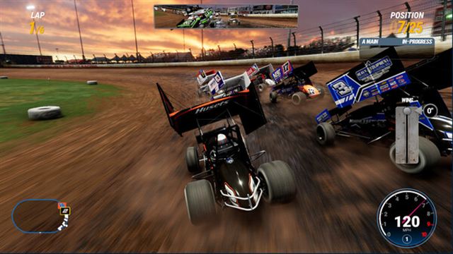 Hình ảnh trong game World of Outlaws Dirt Racing 24 Gold Edition-TENOKE Hình ảnh trong game World of Outlaws Dirt Racing 24 Gold Edition-TENOKE