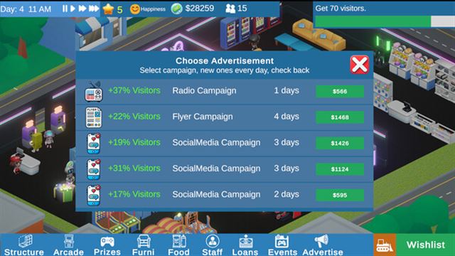 Hình ảnh trong game Arcade Manager Early Access Hình ảnh trong game Arcade Manager Early Access