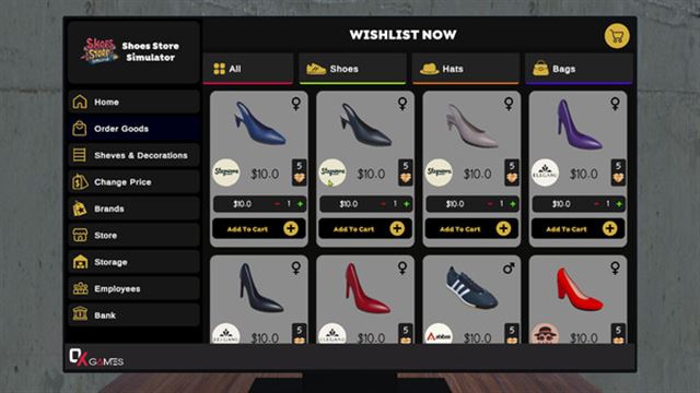 Hình ảnh trong game Shoes Store Simulator Early Access Hình ảnh trong game Shoes Store Simulator Early Access