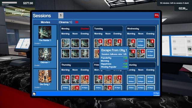 Hình ảnh trong game Cinemaster Cinema Simulator-TENOKE Hình ảnh trong game Cinemaster Cinema Simulator-TENOKE