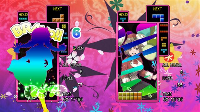 Hình ảnh trong game TETRIS THE GRAND MASTER 4 ABSOLUTE EYE-P2P Hình ảnh trong game TETRIS THE GRAND MASTER 4 ABSOLUTE EYE-P2P