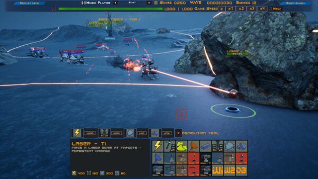 Hình ảnh trong game Ad Astra Sci-Fi Tower Defense-TENOKE Hình ảnh trong game Ad Astra Sci-Fi Tower Defense-TENOKE