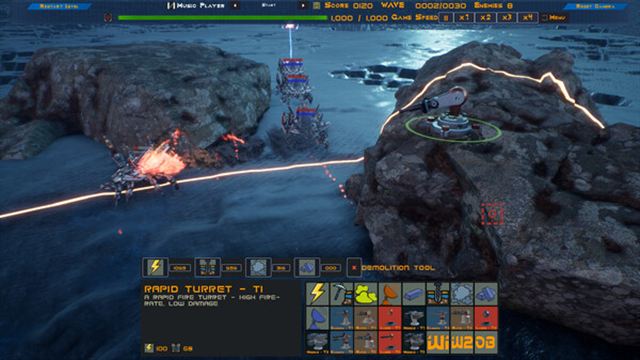 Hình ảnh trong game Ad Astra Sci-Fi Tower Defense-TENOKE Hình ảnh trong game Ad Astra Sci-Fi Tower Defense-TENOKE