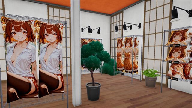 Hình ảnh trong game Shop Simulator Waifu Pillows-TENOKE Hình ảnh trong game Shop Simulator Waifu Pillows-TENOKE