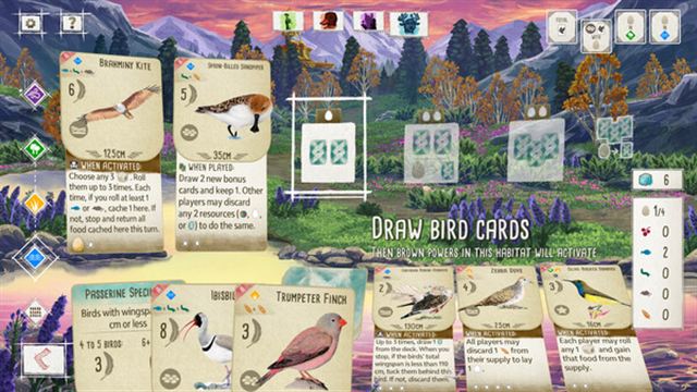Hình ảnh trong game Wingspan Asia Expansion-TENOKE Hình ảnh trong game Wingspan Asia Expansion-TENOKE