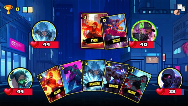 Hình ảnh trong game Cards Battle Royale-TENOKE Hình ảnh trong game Cards Battle Royale-TENOKE