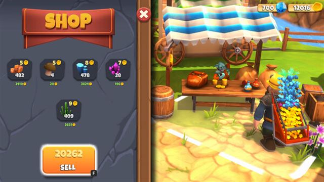 Hình ảnh trong game Mine And Slash-TENOKE Hình ảnh trong game Mine And Slash-TENOKE