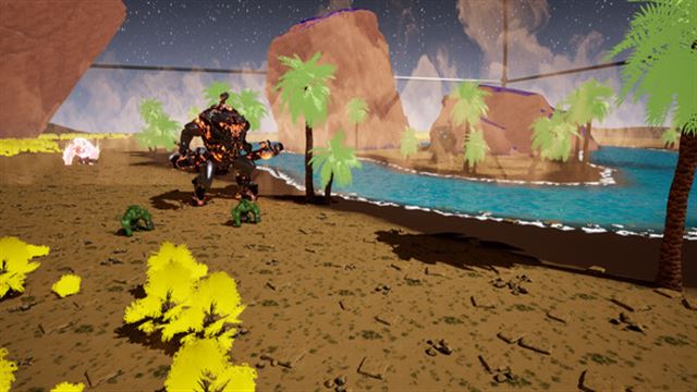 Hình ảnh trong game Polycar Blitz-TENOKE Hình ảnh trong game Polycar Blitz-TENOKE
