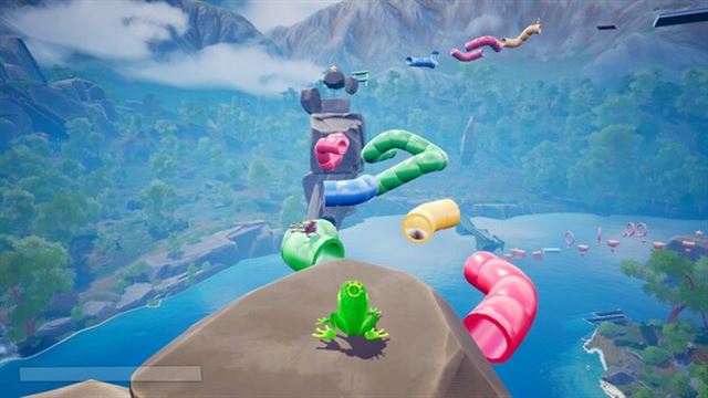 Hình ảnh trong game Frog Jump-TENOKE Hình ảnh trong game Frog Jump-TENOKE