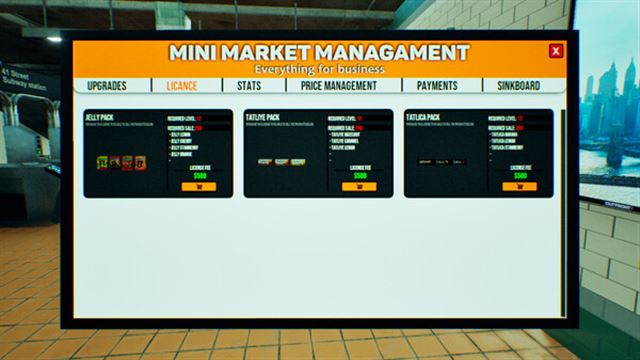 Hình ảnh trong game Metro Mini Market Simulator-TENOKE Hình ảnh trong game Metro Mini Market Simulator-TENOKE