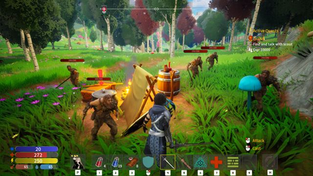 Hình ảnh trong game Monster Girl Saga Fallen Heroes-TENOKE Hình ảnh trong game Monster Girl Saga Fallen Heroes-TENOKE