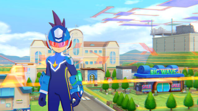 Hình ảnh trong game Mega Man Star Force Legacy Collection-TENOKE Hình ảnh trong game Mega Man Star Force Legacy Collection-TENOKE