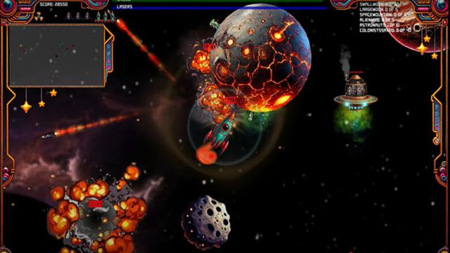 Hình ảnh trong game Asteroids and Aliens-TENOKE Hình ảnh trong game Asteroids and Aliens-TENOKE
