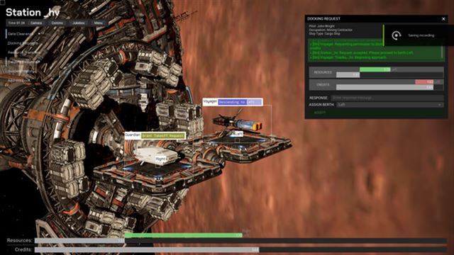 Hình ảnh trong game Delos Space Traffic Control-TENOKE Hình ảnh trong game Delos Space Traffic Control-TENOKE