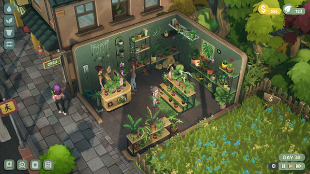 Hình ảnh trong game Leafy Corner-TENOKE Hình ảnh trong game Leafy Corner-TENOKE