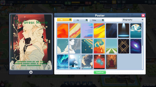 Hình ảnh trong game Super Movie Tycoon-TENOKE Hình ảnh trong game Super Movie Tycoon-TENOKE