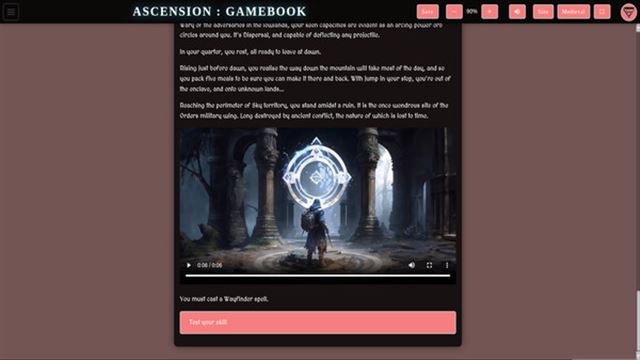 Hình ảnh trong game Ascension Gamebook-TENOKE Hình ảnh trong game Ascension Gamebook-TENOKE