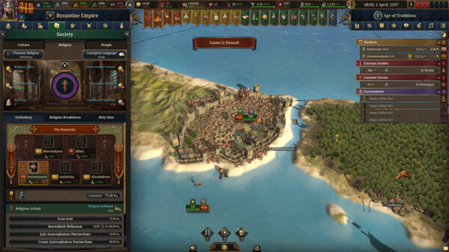 Hình ảnh trong game Europa Universalis V Fate of the Phoenix-RUNE