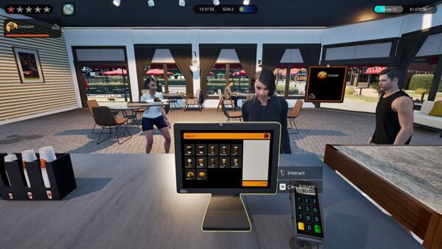 Hình ảnh trong game Cafe Crew Simulator-GoldBerg