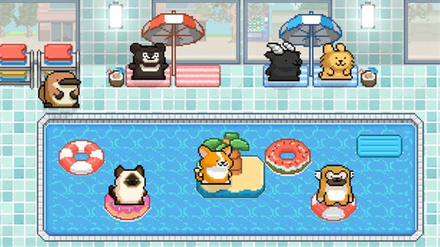 Hình ảnh trong game Malteses Fluffy Onsen Summer-TENOKE Hình ảnh trong game Malteses Fluffy Onsen Summer-TENOKE