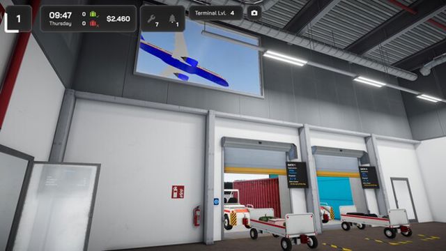 Hình ảnh trong game Airport Baggage Simulator-GoldBerg Hình ảnh trong game Airport Baggage Simulator-GoldBerg