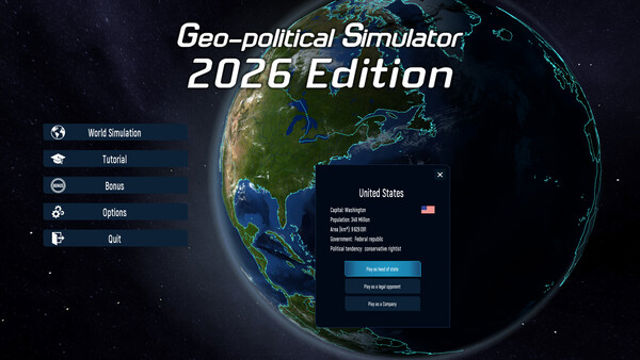 Hình ảnh trong game Geo Political Simulator 2026 Edition-P2P Hình ảnh trong game Geo Political Simulator 2026 Edition-P2P