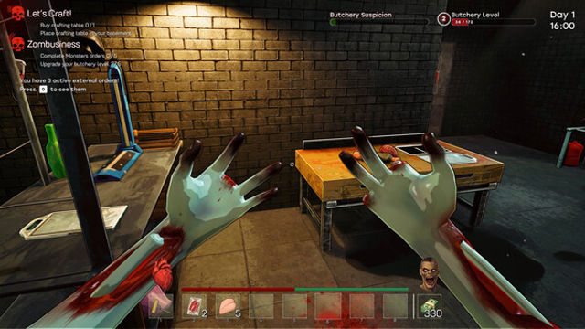 Hình ảnh trong game ZOMBUTCHER Monster Business Simulator-GoldBerg