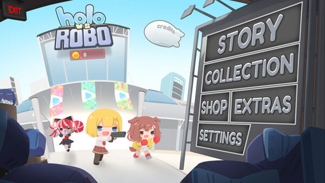 Hình ảnh trong game Holo vs Robo-TENOKE