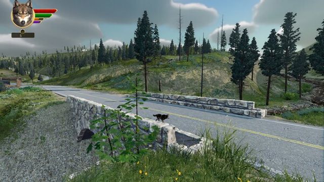 Hình ảnh trong game WolfQuest Anniversary Edition Tower Fall-RUNE